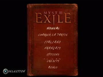 Myst III - Exile screen shot title